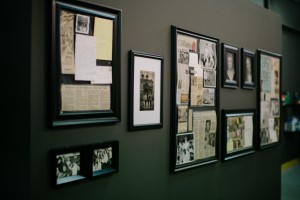 Our History Wall, located in our Basics Classroom of our upstairs loft, features original documents, newspaper clippings, photos, letters, and more from when Amber's was founded in 1936 until now.