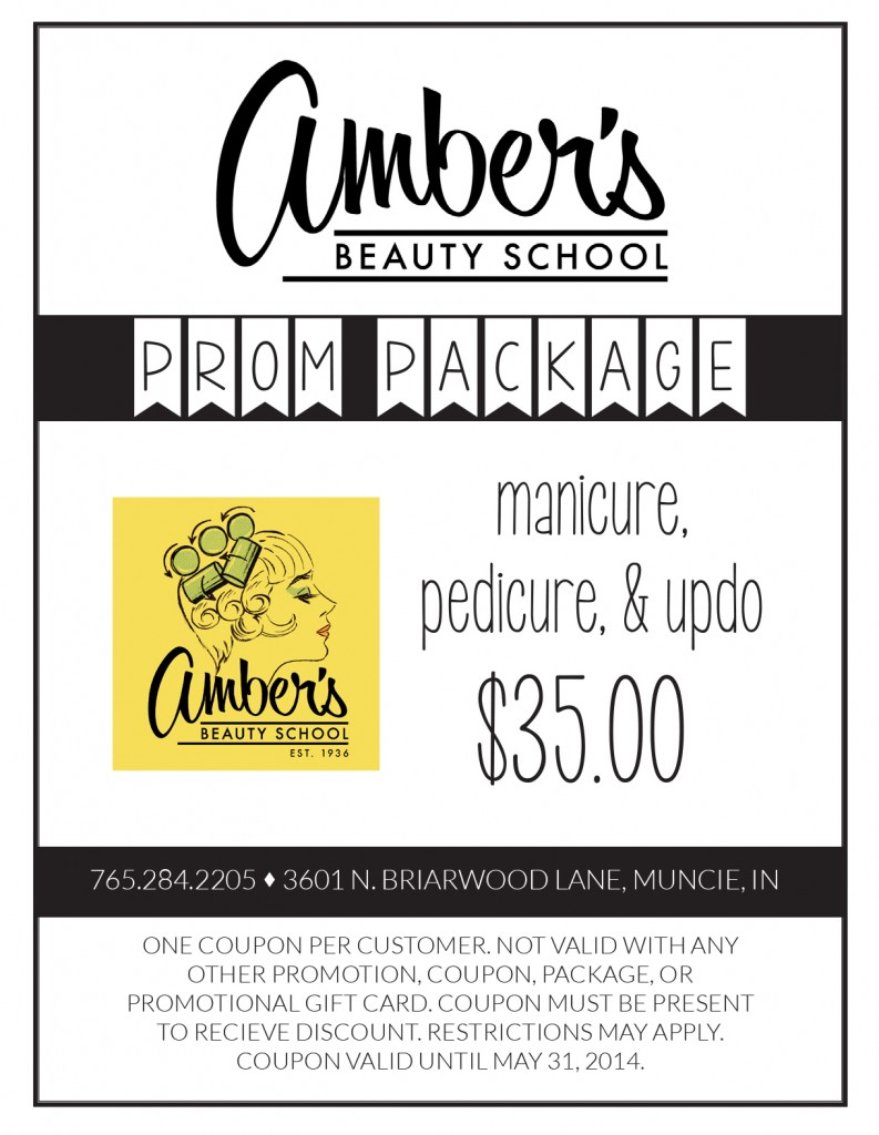 Amber's Beauty School Prom Package